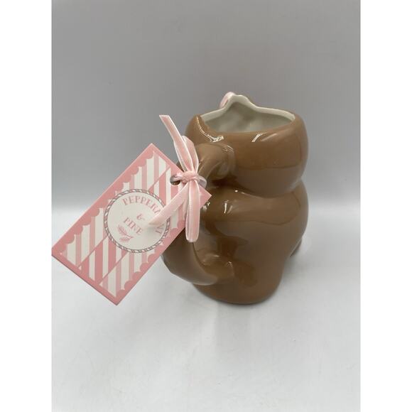 Peppermint And Pine Gingerbread Cat Holiday Figural Mug Christmas 2025 NEW - Picture 5 of 10